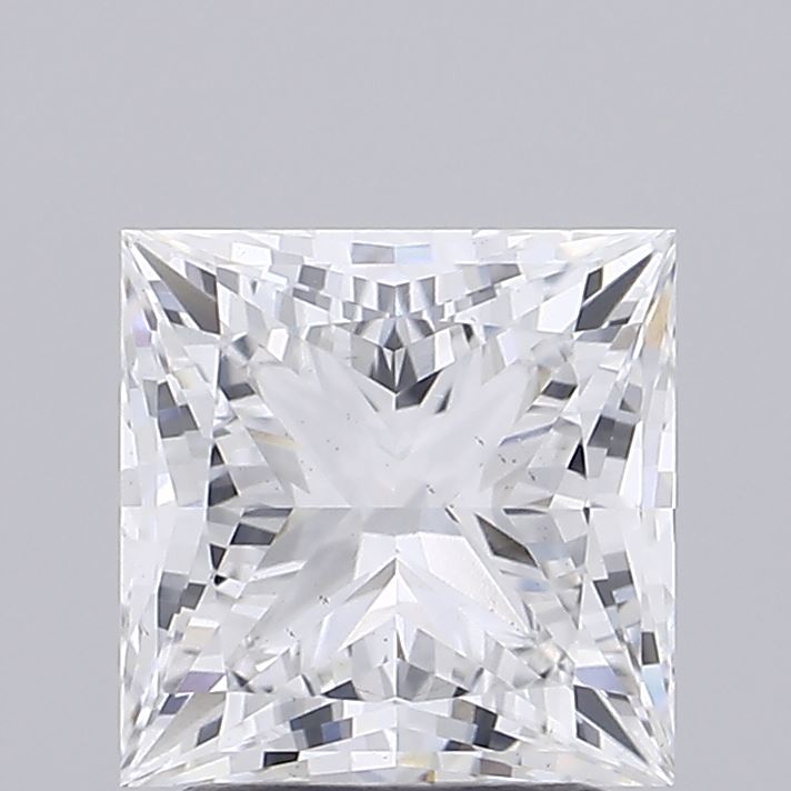 2.12 Carat Princess Cut Lab Diamond