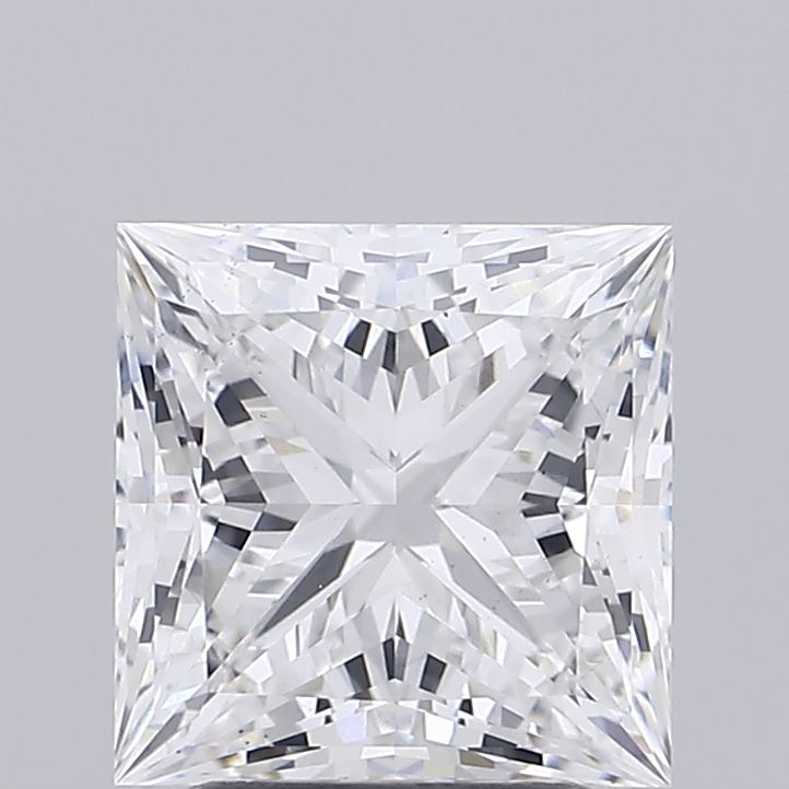 2.46 Carat Princess Cut Lab Diamond