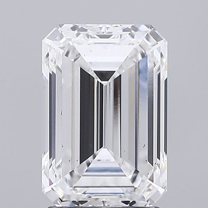 2.44 Carat Emerald Cut Lab Diamond