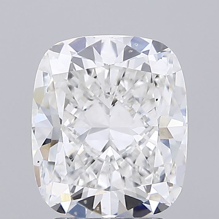 3.18 Carat Cushion Cut Lab Diamond