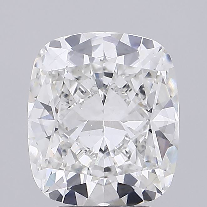 3.41 Carat Cushion Cut Lab Diamond