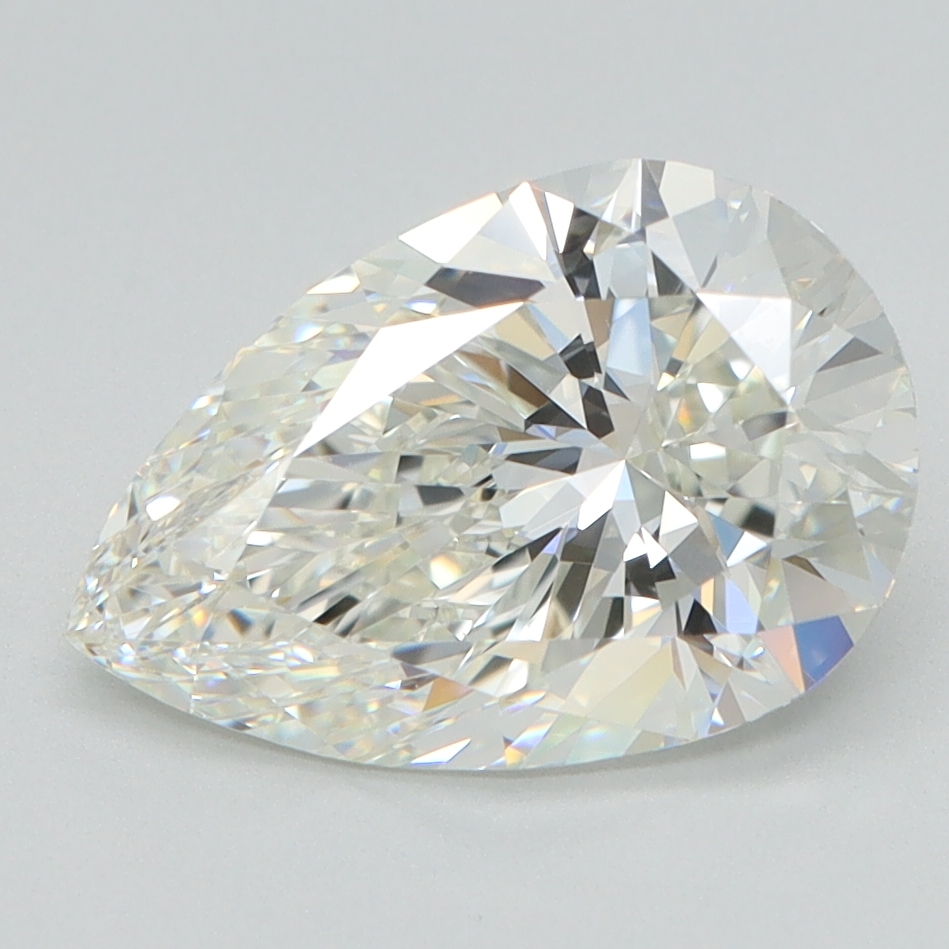 2.55 Carat Pear Cut Lab Diamond