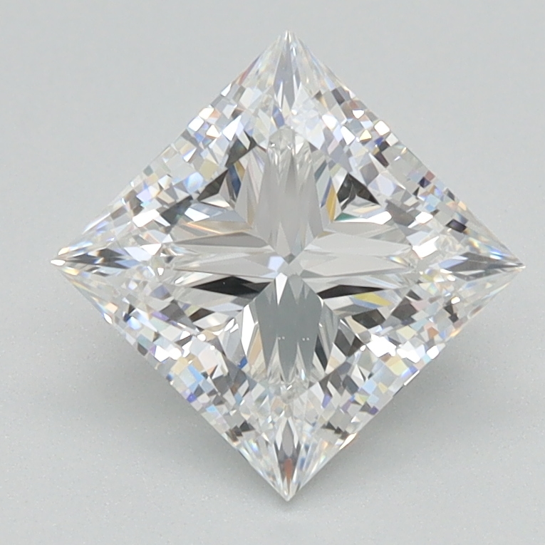 1.62 Carat Princess Cut Lab Diamond