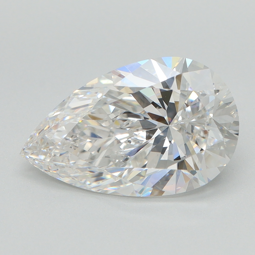 2.71 Carat Pear Cut Lab Diamond