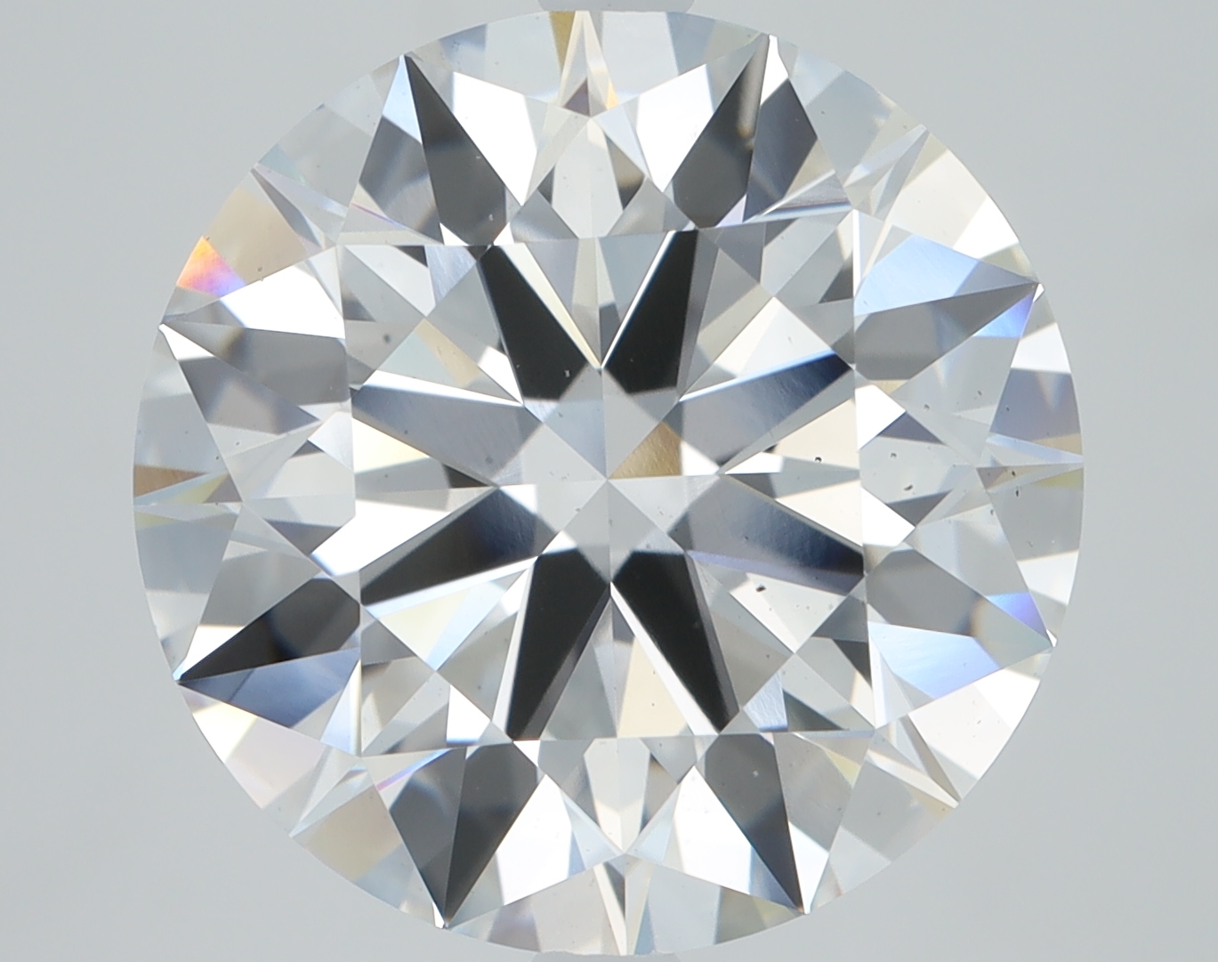 7.01 Carat Round Cut Lab Diamond