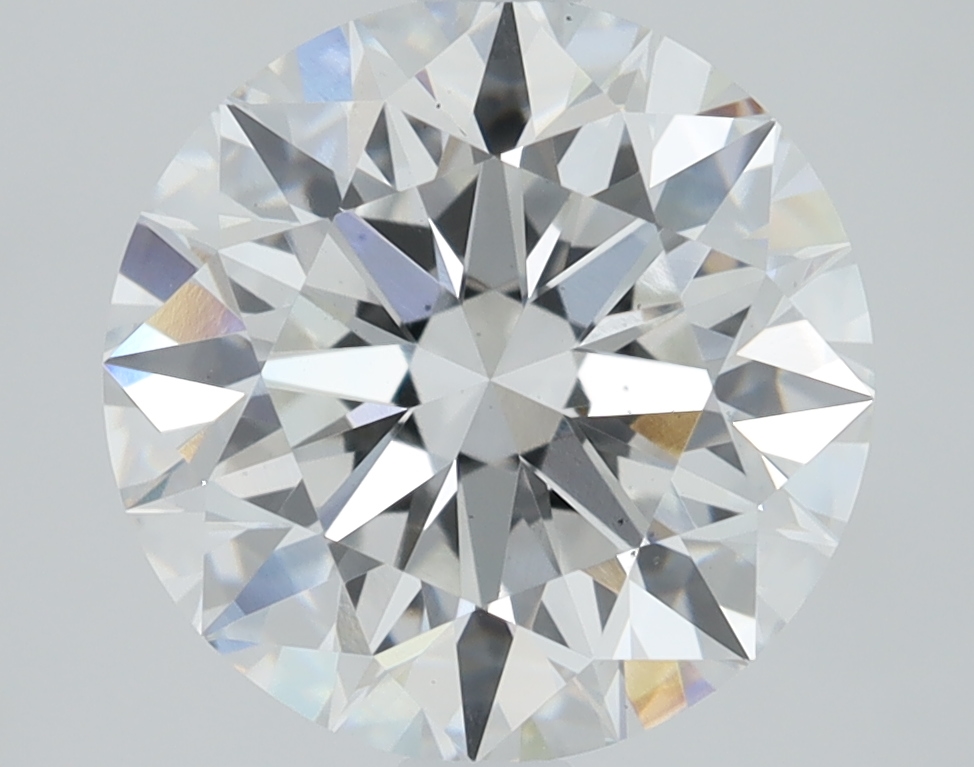 2.54 Carat Round Cut Lab Diamond