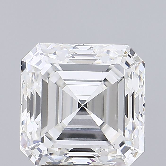 3.12 Carat Asscher Cut Lab Diamond