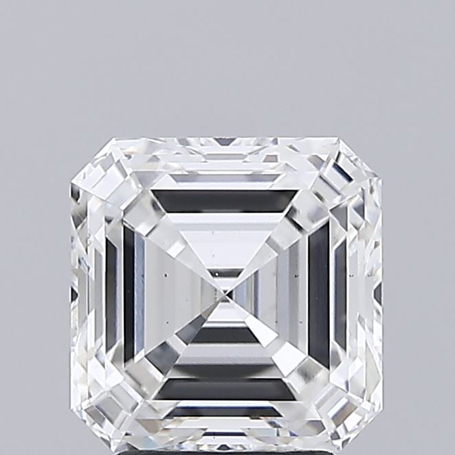 3.33 Carat Asscher Cut Lab Diamond