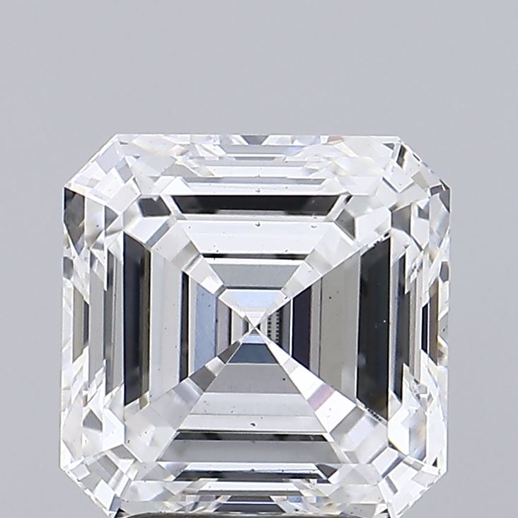 3.34 Carat Asscher Cut Lab Diamond