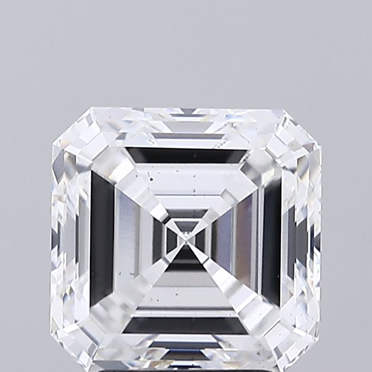 3.53 Carat Asscher Cut Lab Diamond