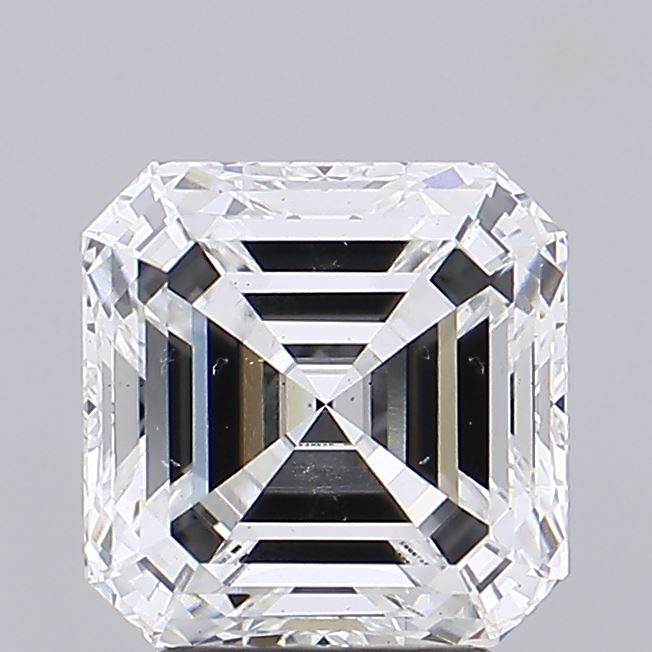 3.54 Carat Asscher Cut Lab Diamond