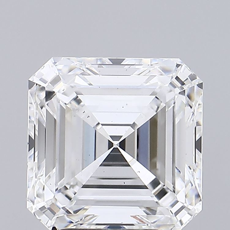 3.76 Carat Asscher Cut Lab Diamond