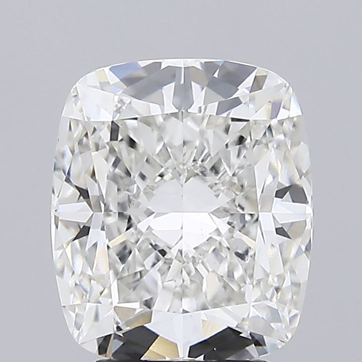 3.45 Carat Cushion Cut Lab Diamond