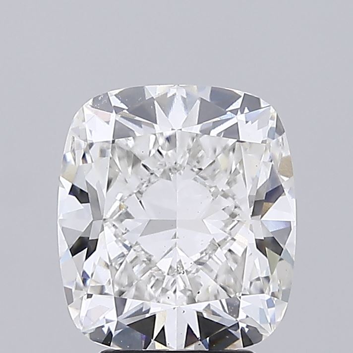 3.79 Carat Cushion Cut Lab Diamond