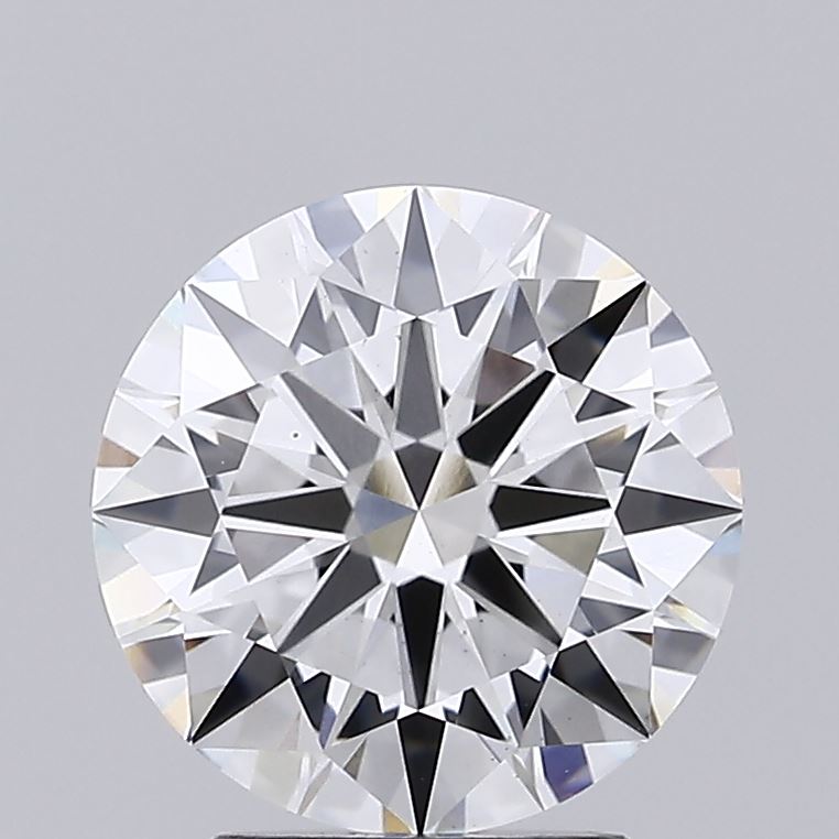 2.3 Carat Round Cut Lab Diamond