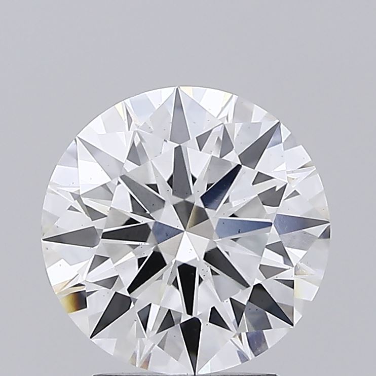 2.32 Carat Round Cut Lab Diamond