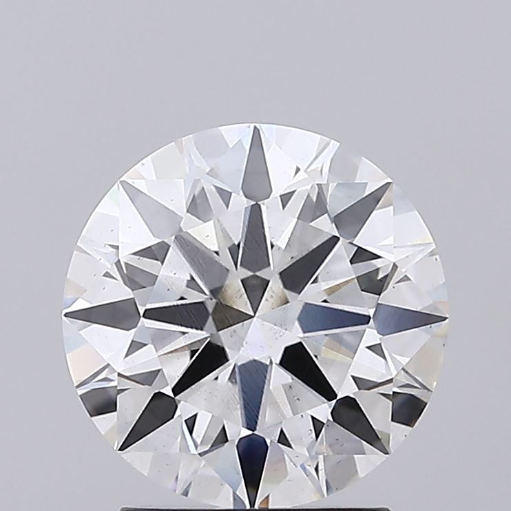 2.32 Carat Round Cut Lab Diamond