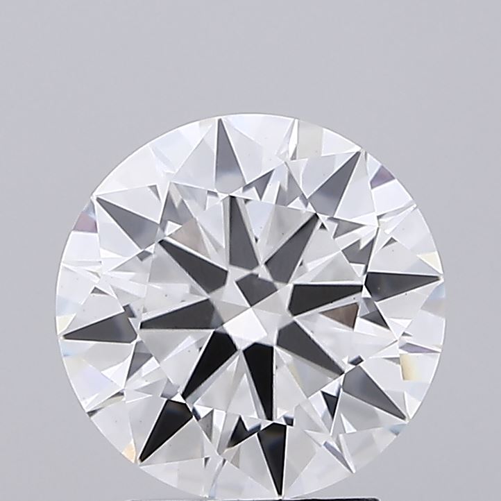 2.68 Carat Round Cut Lab Diamond