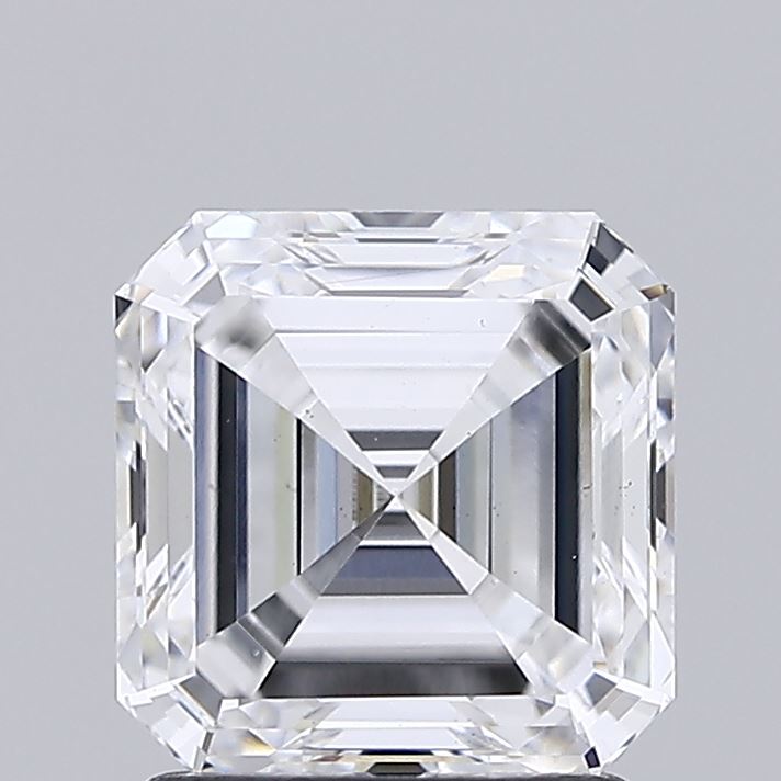 1.73 Carat Asscher Cut Lab Diamond