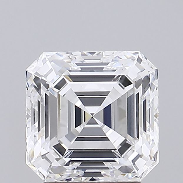 2.2 Carat Asscher Cut Lab Diamond