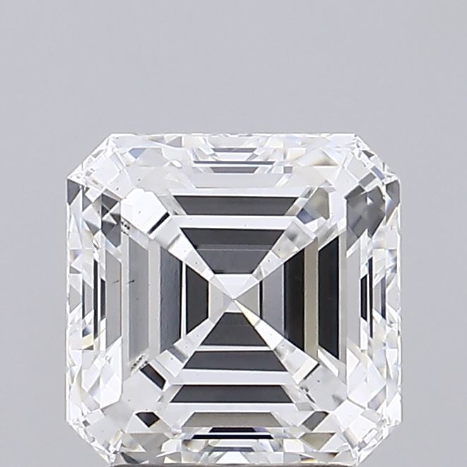 2.71 Carat Asscher Cut Lab Diamond