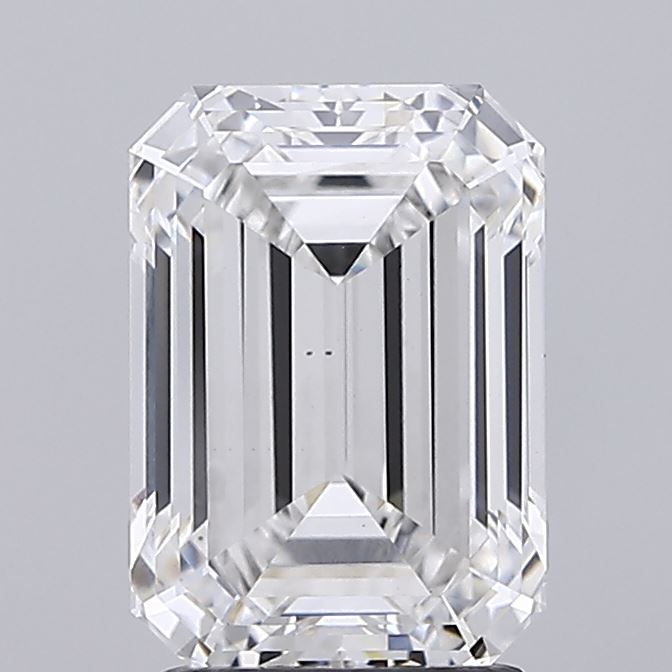 2.35 Carat Emerald Cut Lab Diamond