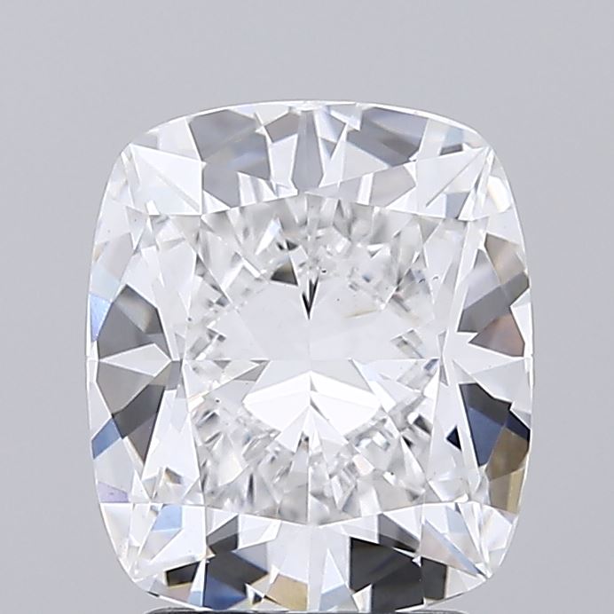 2.59 Carat Cushion Cut Lab Diamond