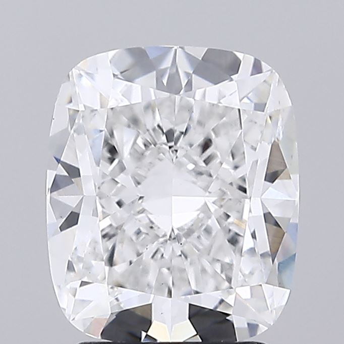 2.63 Carat Cushion Cut Lab Diamond