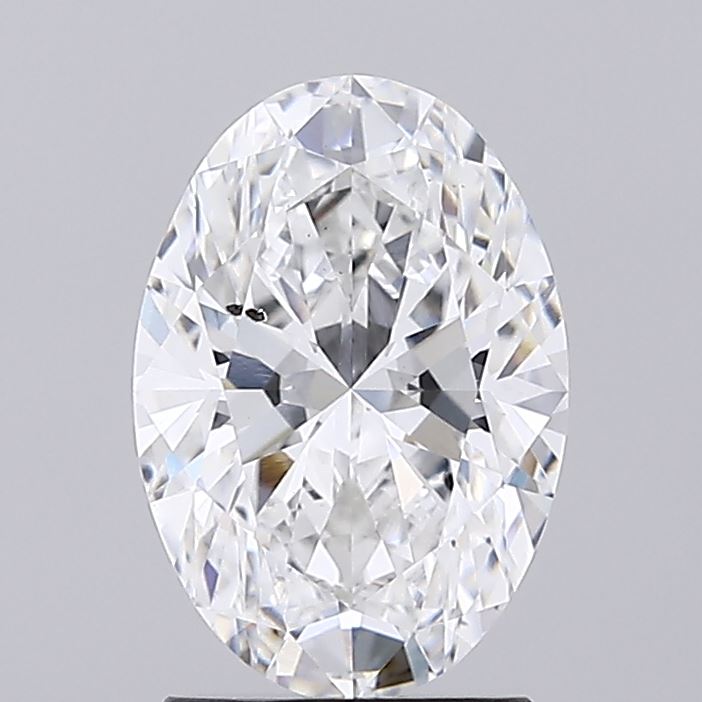 2.08 Carat Oval Cut Lab Diamond