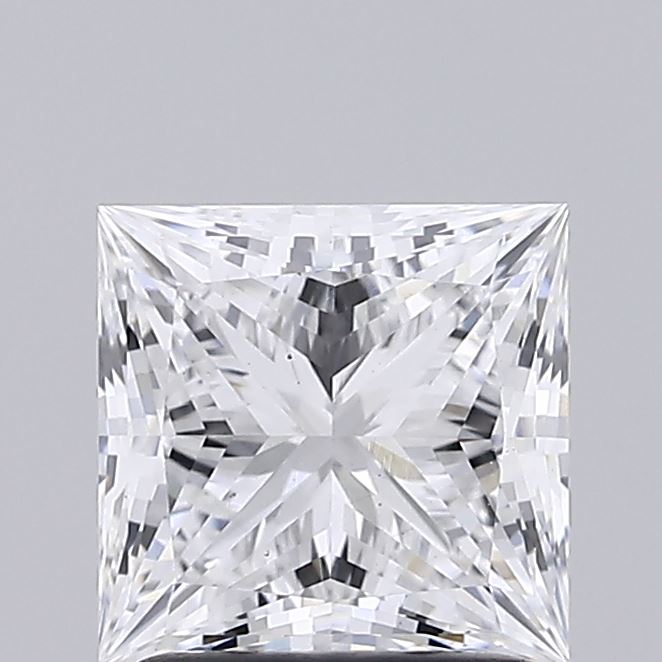 1.54 Carat Princess Cut Lab Diamond