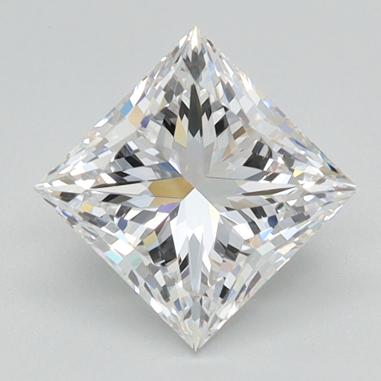 1.52 Carat Princess Cut Lab Diamond