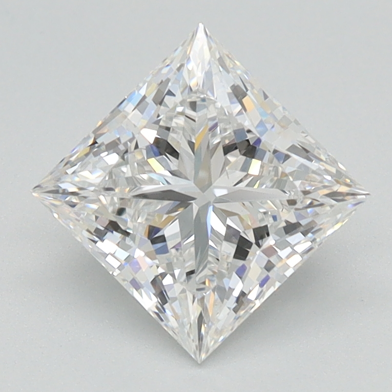 1.53 Carat Princess Cut Lab Diamond