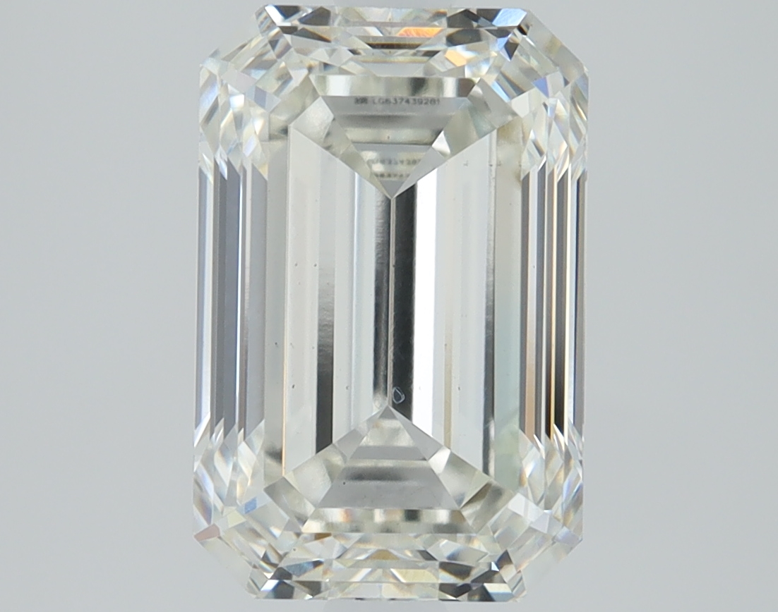 2.72 Carat Emerald Cut Lab Diamond