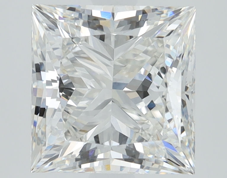 2.46 Carat Princess Cut Lab Diamond