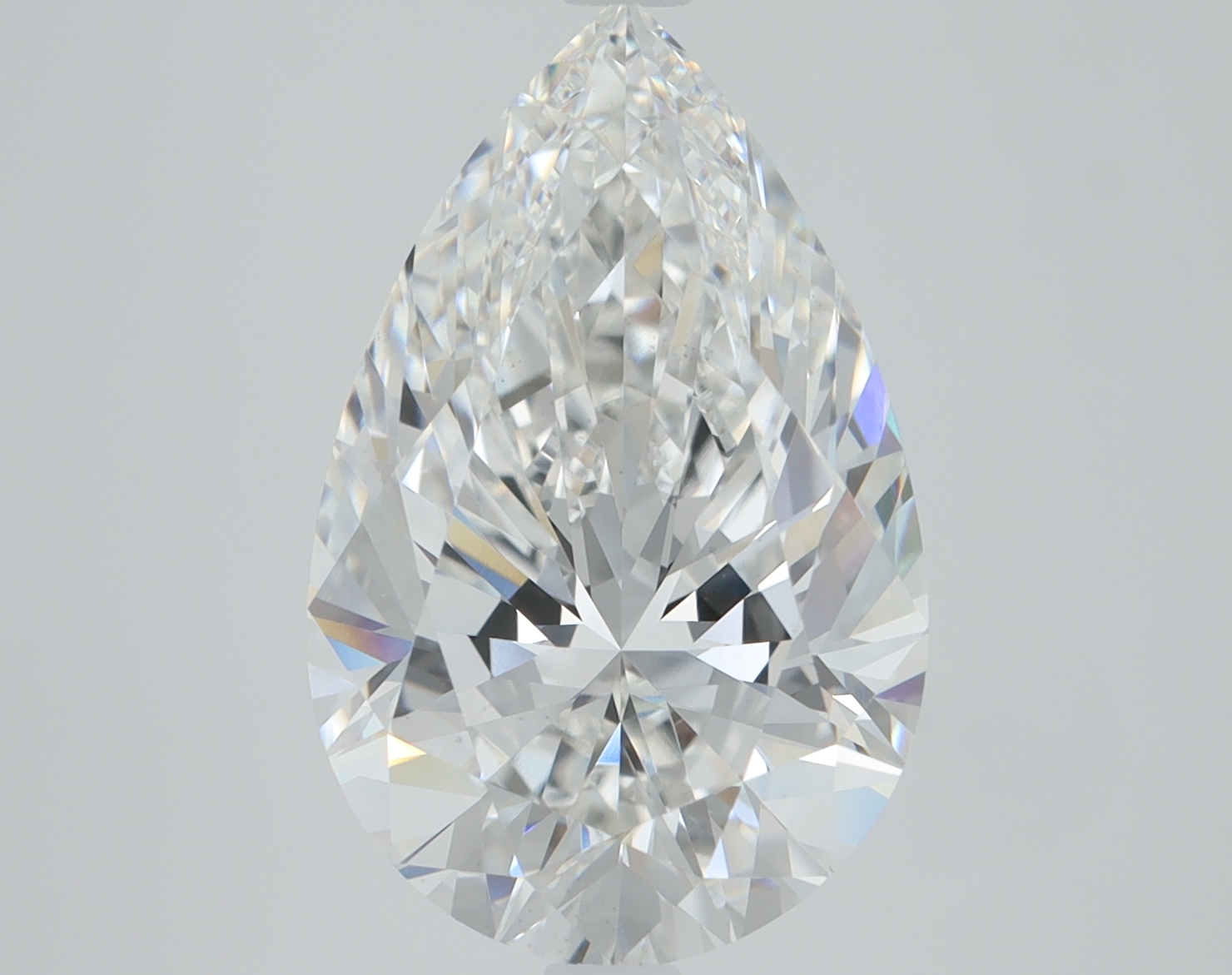 4.07 Carat Pear Cut Lab Diamond