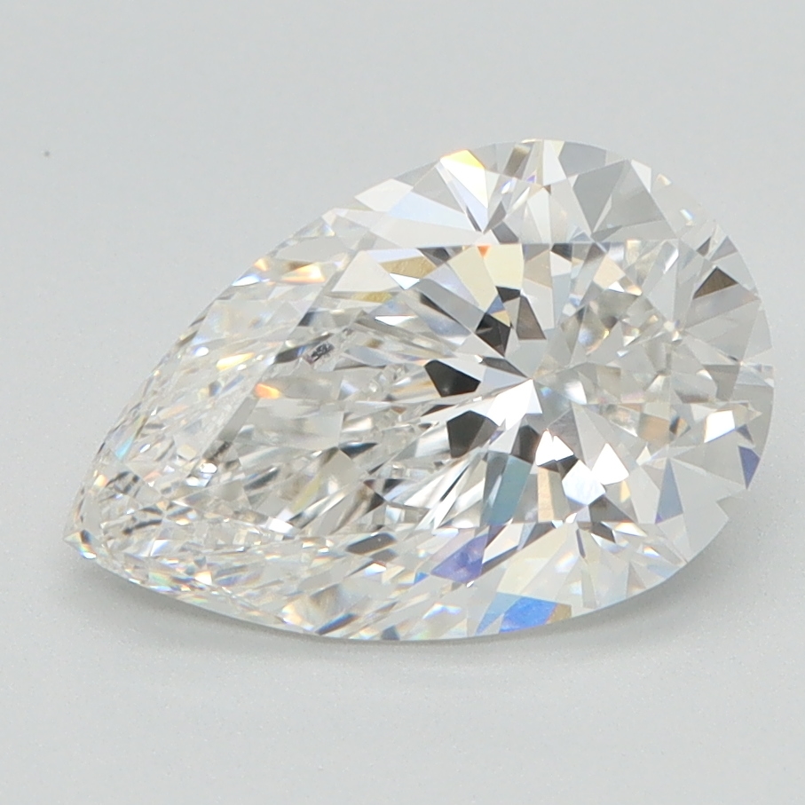 2.54 Carat Pear Cut Lab Diamond