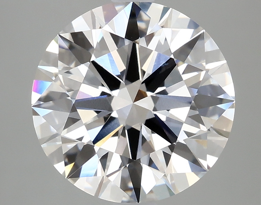 3.81 Carat Round Cut Lab Diamond