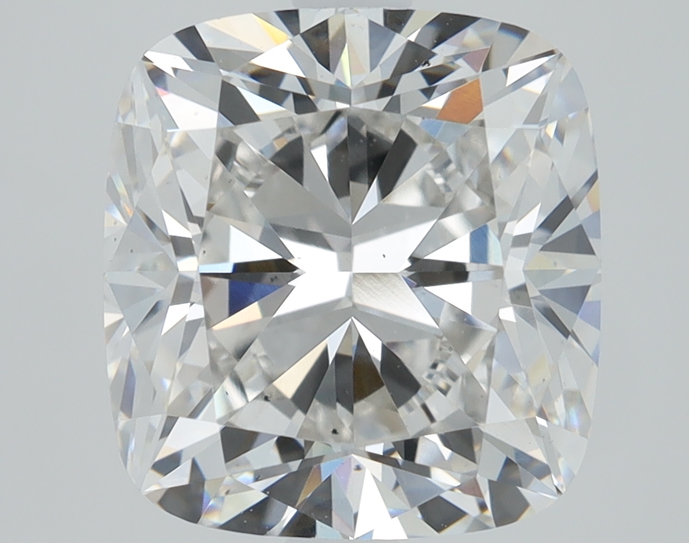 3.46 Carat Cushion Cut Lab Diamond