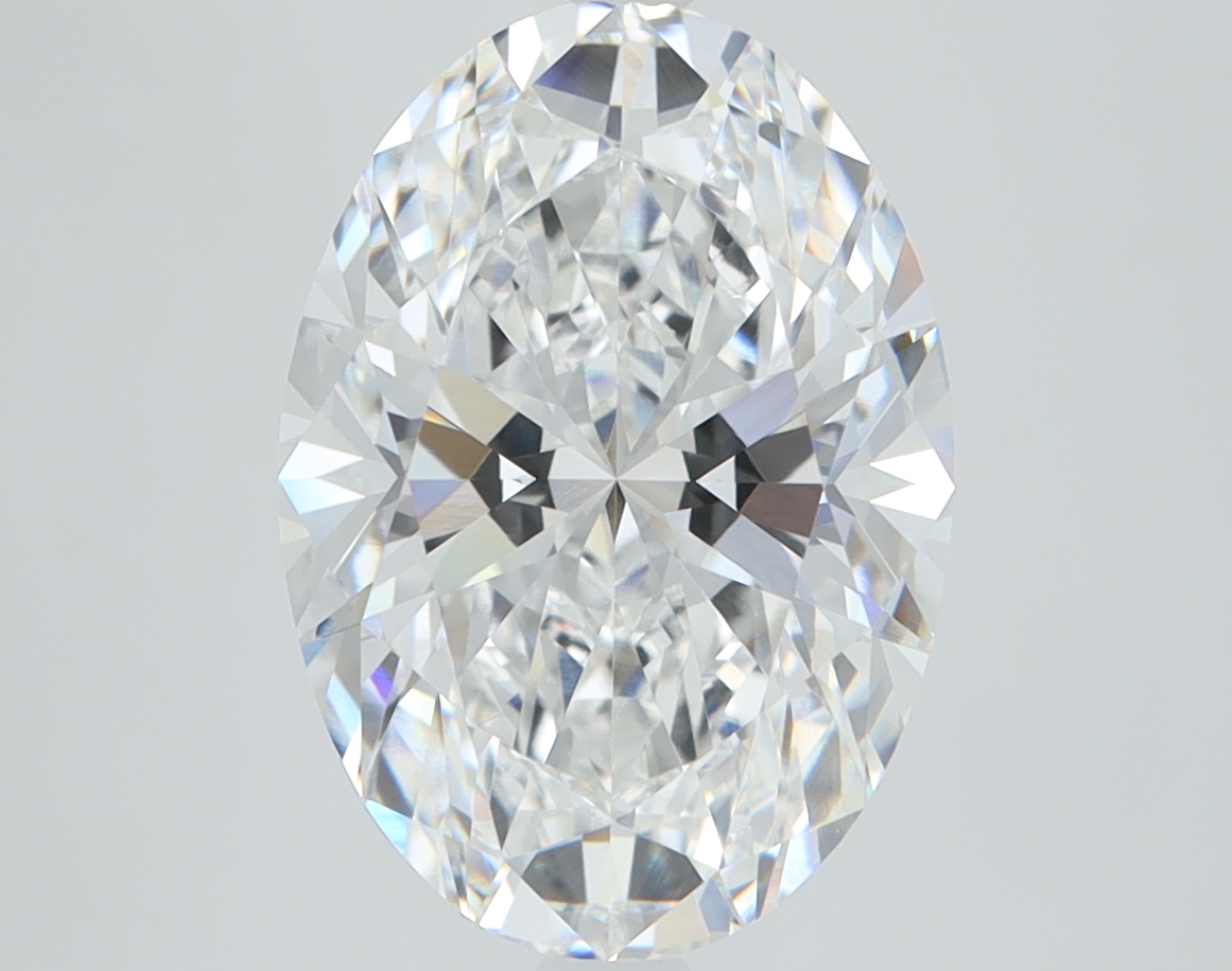 3.84 Carat Oval Cut Lab Diamond