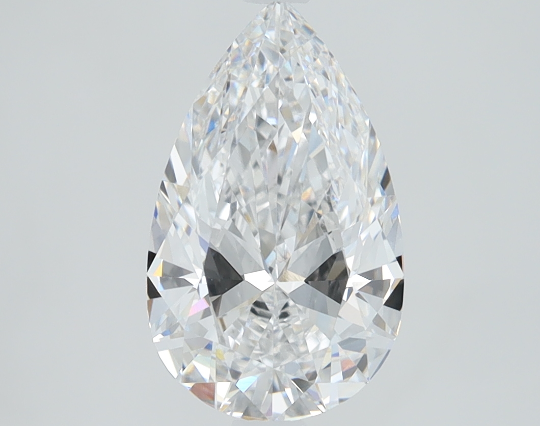 1.7 Carat Pear Cut Lab Diamond