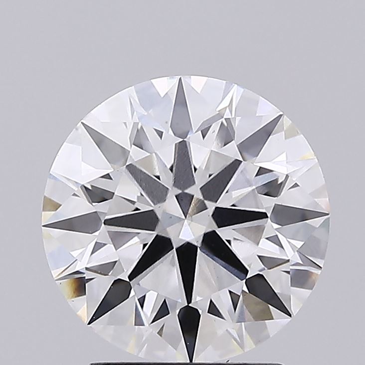 2.74 Carat Round Cut Lab Diamond