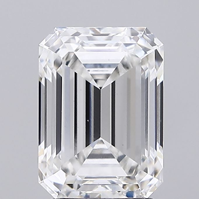 2.61 Carat Emerald Cut Lab Diamond