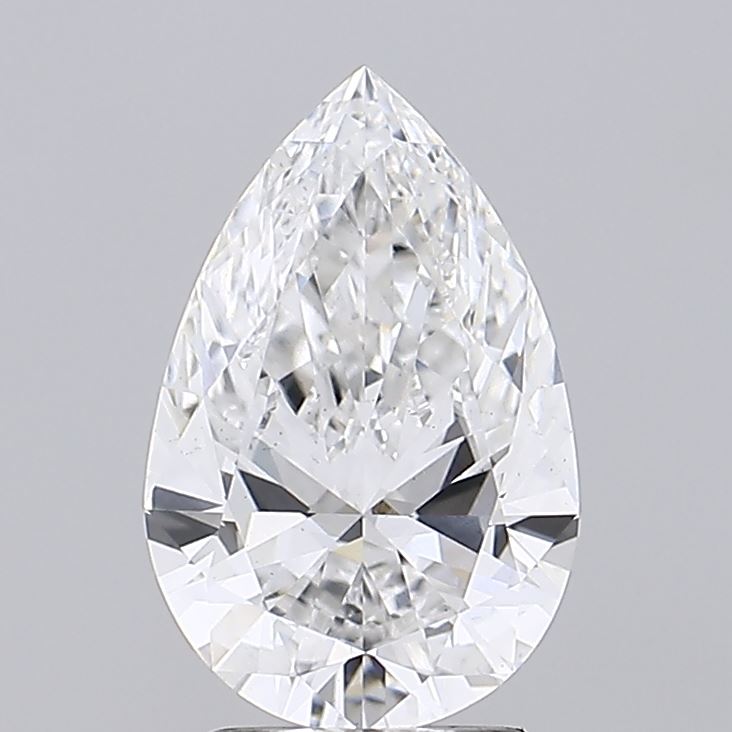 2.42 Carat Pear Cut Lab Diamond