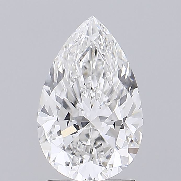 1.59 Carat Pear Cut Lab Diamond