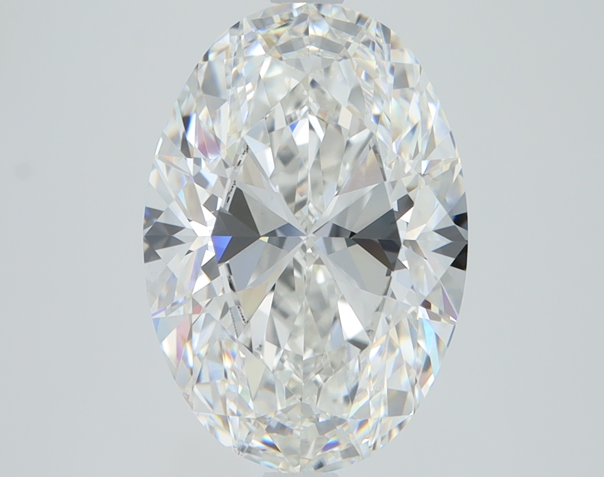 3.83 Carat Oval Cut Lab Diamond