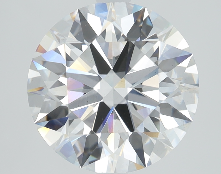 3.23 Carat Round Cut Lab Diamond