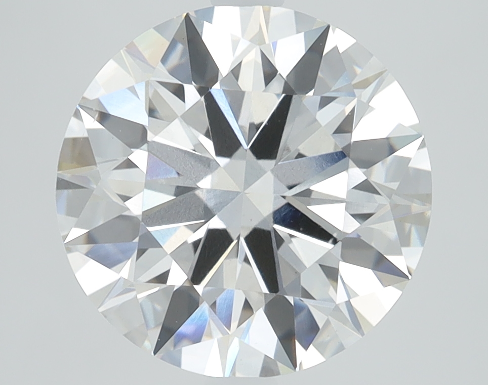 3.56 Carat Round Cut Lab Diamond