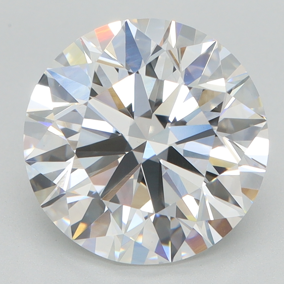 3.57 Carat Round Cut Lab Diamond