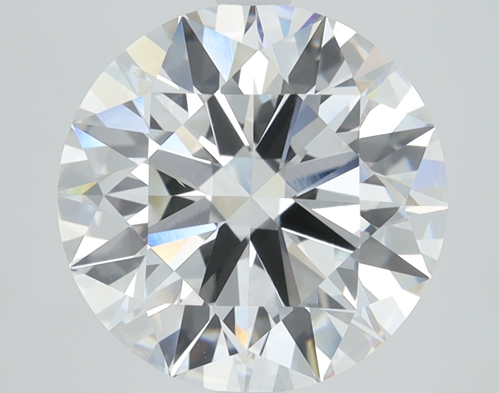 3.63 Carat Round Cut Lab Diamond