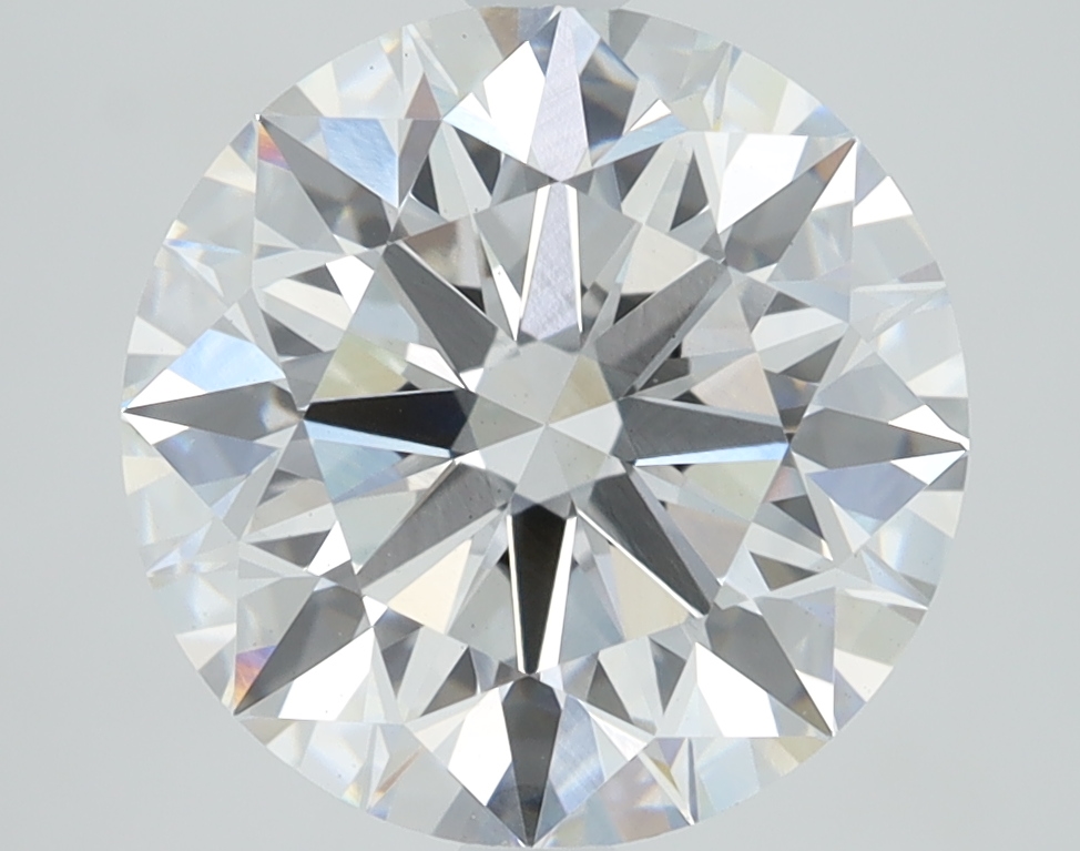 3.69 Carat Round Cut Lab Diamond